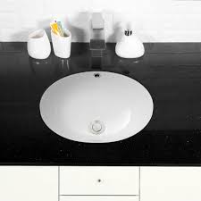 Undermounting a bathroom sink creates a sleek look and allows for more space on your countertop. Buy Porcelain Bathroom Sinks Online At Overstock Our Best Sinks Deals