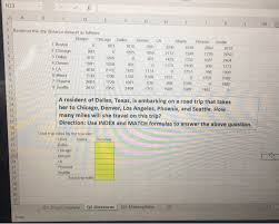 Services are operated by greyhound usa. Solved N23 2 Based On The City Distance Dataset As Follow Chegg Com
