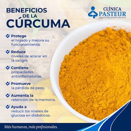 BENEFICIOS DE LA CÚRCUMA Descubre el poder de la cúrcuma: estudios sugieren  que es un alimento antinflamatorio y ayuda a la digestión. ¡Intégrala a tu  dieta y cuida tu bienestar! 🌿💛 Más