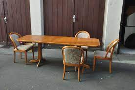 When you shop for dining room table at fantastic furniture, you'll benefit from our amazing click & collect service. Dining Set Dining Table 4 Armchairs Wood Sale At Shop Kusera