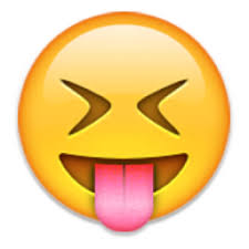Face With Stuck Out Tongue And Tightly Closed Eyes Emoji U 1f61d U E409 Emoji Stickers Cool Emoji Emoticons Emojis