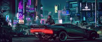 Man standing beside car digital wallpaper, cyberpunk 2077, video games. Cyberpunk 2077 Fan Made Living Wallpaper Turns Your Desktop Into Night City