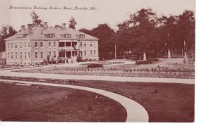 Administration Building Soldiers Home Danville Ills Danville Illinois Famous Places Danville