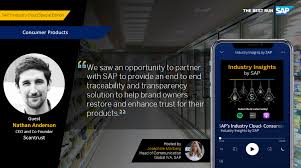 Shaji nathan is responsible for ip infusion's product portfolio. Transcript Blog Sap S Industry Cloud Special Edition Consumer Products Sap Blogs