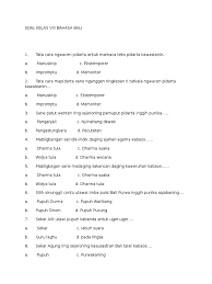 Soal bahasa bali kelas 6 semester 1. Soal Bahasa Bali Kls 8 Semester 1 Jawabanku Id