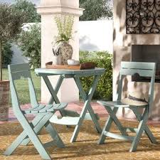Choose Bistro Table Sets For Small Spaces At Home Outdoor Bistro Sets You 039 Ll Love Wayfair Outdoor Bistro Set Patio Dining Set Patio Decor