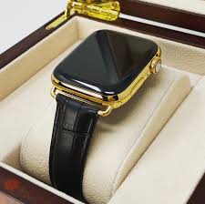 $ 299.00 add to cart. Custom 24k Gold Plated 44mm Apple Watch Series 5 With Deployment Rolex Buckle
