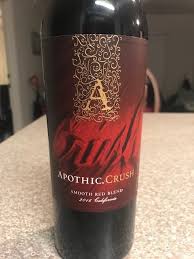Megan S Wine Blog Taste Apothic Crush Smooth Red Blend