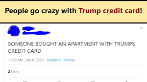 Maybe you would like to learn more about one of these? Donald Trump S Credit Card Don T Use It It S Not A Right Thing To Do Youtube