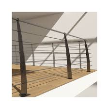 Poteau Design Contemporain Martele De Garde Corps Acier Pont De Bateau A La Francaise 6 Lisses 12 Mm Main Cou Garde Corps Acier Garde Corps Garde Corps Terasse