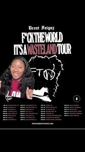 Brent Faiyaz Officially Announces Tour! #greenscreen #brentfaiyaz  #brentfaiyaztour #itsawastelandtour #theelifeofsyd