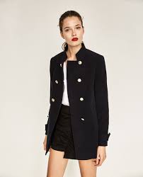 Zara camel double breasted frock coat blazer dress 2137/295 large l 12. Double Breasted Frock Coat View All Outerwear Woman Zara United States Coat Fall Fashion Coats Zara