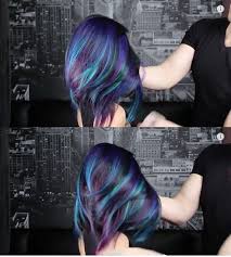 Turquoise Blue Purple Ombre Hair Purple Ombre Hair Ombre Hair Hair Styles