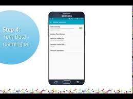 Choose lte / 3g / 2g. Samsung Galaxy Note 5 Or S6 Edge Turn On Off Data Roaming Youtube