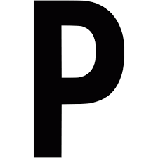 The p wave should be upright in lead ii if the action potential is. Black Letter P Icon Free Black Letter Icons