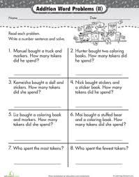 You will now find grade leveled problems in sets and skill mixed skills. Two Step Problem Solving Worksheets For Grade 2