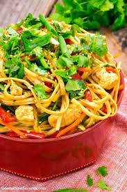 This 30 Minute Dragon Noodles Recipe Will Rock Your Dinner Table Soft Lo Mein Tossed With Tender Chicken And Crisp Vegg Noodle Recipes Dragon Noodles Recipes