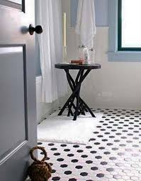 Search through our wonderful designs & find great tiles to decorate your home! Always A Classic Black White Tiles On The Bathroom Floor White Bathroom Tiles Black And White Bathroom Floor White Tile Bathroom Floor