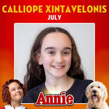 🎉 BIG NEWS ALERT! 📣 We're beyond thrilled to announce that our talented  student Calliope is starring as July in the upcoming Australian production  of Annie the Musical ! 🌟 Set to