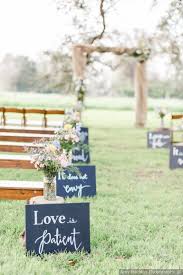 Outdoor Wedding Ceremony Decor Love Quotes As Aisle Markers Amy Maddox Ph Wedding Ceremony Decorations Outdoor Wedding Decorations Wedding Aisle Decorations