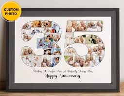 From the traditional gift to the 35th anniversary flower, we've got you covered! Frames Displays Husband Gift 35th Anniversary Gift 35 Year Anniversary Personalized Photo Frame Gift For Wife Anniversary Gifts Wedding Anniversary Home Living