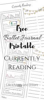 Bullet journal monthly spread printable. Free Bullet Journal Printables Books To Read Bullet Journal Bullet Journal Books Bullet Journal Printables
