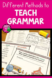 How To Teach Grammar With Inductive And Deductive Methods Teaching Resources And Lesson Plans Teaching Ideas 4u By Amy Mezni In 2020 Teaching Grammar How To Teach Grammar Teaching