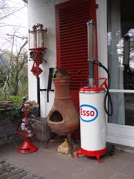 Horn Flensburg Rolli D6 2 Liter 2 Takt Pomp Esso Found In Belgium Restored Tankstelle Flensburg