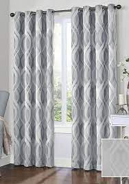 Eclipse Caprese Thermalayer Blackout Window Curtain Curtains For Grey Walls Window Treatments Living Room Grey Curtains Living Room