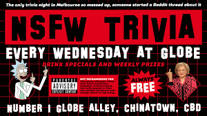 Only true fans will be able to answer all 50 halloween trivia questions correctly. Nsfw Wednesday Trivia Home Facebook