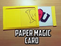 I'll be along on the journey, facilitating things. Diy Paper Magic Card 5 Steps With Pictures Instructables