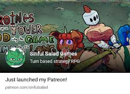 Sinful Salad Games | Turn based strategy RPG | Patreon