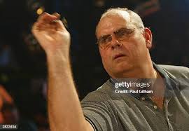 Tony Payne of America in action against Steve Maish of England during...  News Photo