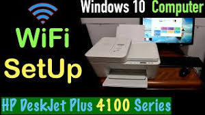 Download drivers for hp laserjet 4100 series ps принтерҳо (windows 10 x64), or install driverpack solution software for automatic driver download and update. Hp Deskjet Plus 4100 Wifi Setup Computer Youtube