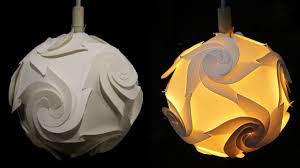 In extremely rare cases a candlestick base of bronze finished metal features embossed patterns and grooves. Diy Paper Lampshade Cyclone Home And Room Decor Ezycraft Youtube