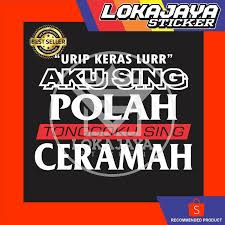 Kata kata lucu adalah sebuah guyonan asyik ala masyarakat indonesia. Sticker Cutting Words Funny Motifasi Sticker Cutting Kata Kata Lucu Motifasi Shopee Malaysia