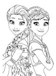 Disney frozen movie fans can color kristoff carrying ice on this frozen 2 coloring page. 100 Best Frozen 2 Coloring Pages Print For Free Wonder Day Coloring Pages For Children And Adults