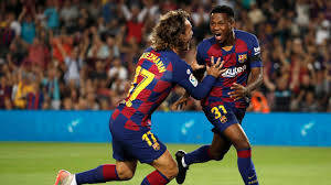Ansu fati has undergone regenerative biological treatment on a knee injury as the barcelona starlet's recovery remains on track. Fc Barcelona Ansu Fati Ist Das Neue Wunderkind Zaubert Er Auch Beim Bvb Stern De