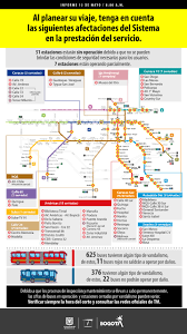 Transmilenio is a bus rapid transit (brt) system that serves bogotá, the capital of colombia, and soacha. Tome Nota Estas Son Las Estaciones De Transmilenio Cerradas Para Hoy 13 De Mayo