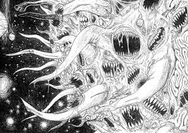 Black Goat Of The Woods With A Thousand Young Whippoorwill Hollow The Black Goat Of The Woods With A Thousand Young Creature Art Lovecraft Cthulhu Lovecraftian