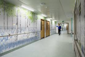 Interactive Installation At Children S Hospital By Jason Bruges Studio Interactive Installation Lobby Interior Design Healthcare Design