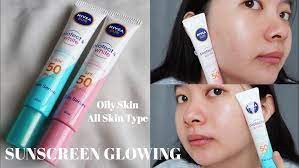Selain itu mengandung hyaluronic acid & citrus essence, yang akan membuat. Review Nivea Sun Protection Serum Spf 50 Pa Oil Control Instant Aura Ester Wijaya Youtube