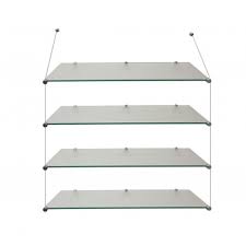 Add storage to any room with the right shelving. Cable Display Steel Wire Suspended Shelves Shelving System Glass Shelf