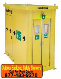 Outdoorshowers Outdoor Safety Locker Storage Shower