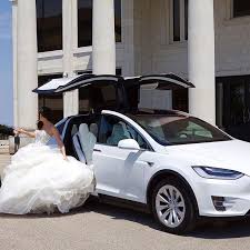 pin on tesla wedding limo