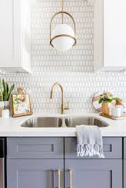 Nothing pairs more perfectly with a modern kitchen than a sleek, white backsplash. Beautiful Kitchen Backsplash Ideas Jane At Home