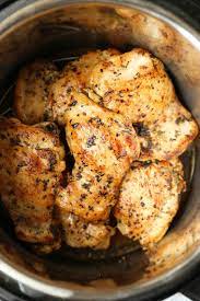 Instant Pot Lemon Chicken Thighs Damn Delicious