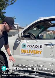 Be sure never to wear attire with a Roadie logo on it. But here, be sure to  put a decal magnet on your car. 🤣 Seems they are sending mixed messages. By