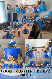 Theme parties create lasting memories. Cookie Monster Birthday Party Ideas 1st Birthday Party