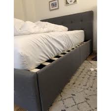 Houchins upholstered storage platform bed. Houchins Upholstered Storage Platform Bed Aptdeco